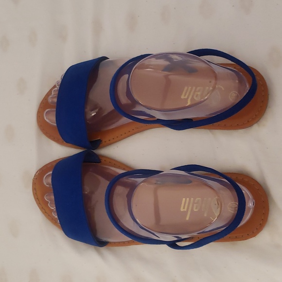 Blue Women's Sandals 8.5 - Picture 5 of 6